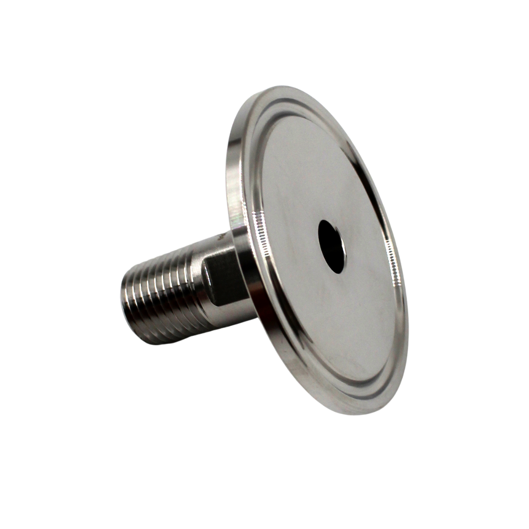 1.5" Tri-clamp to 1/4"NPT Male