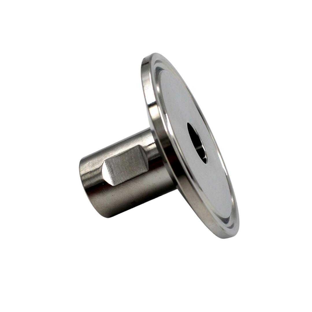 1.5" tri-clamp to 1/4" NPT female