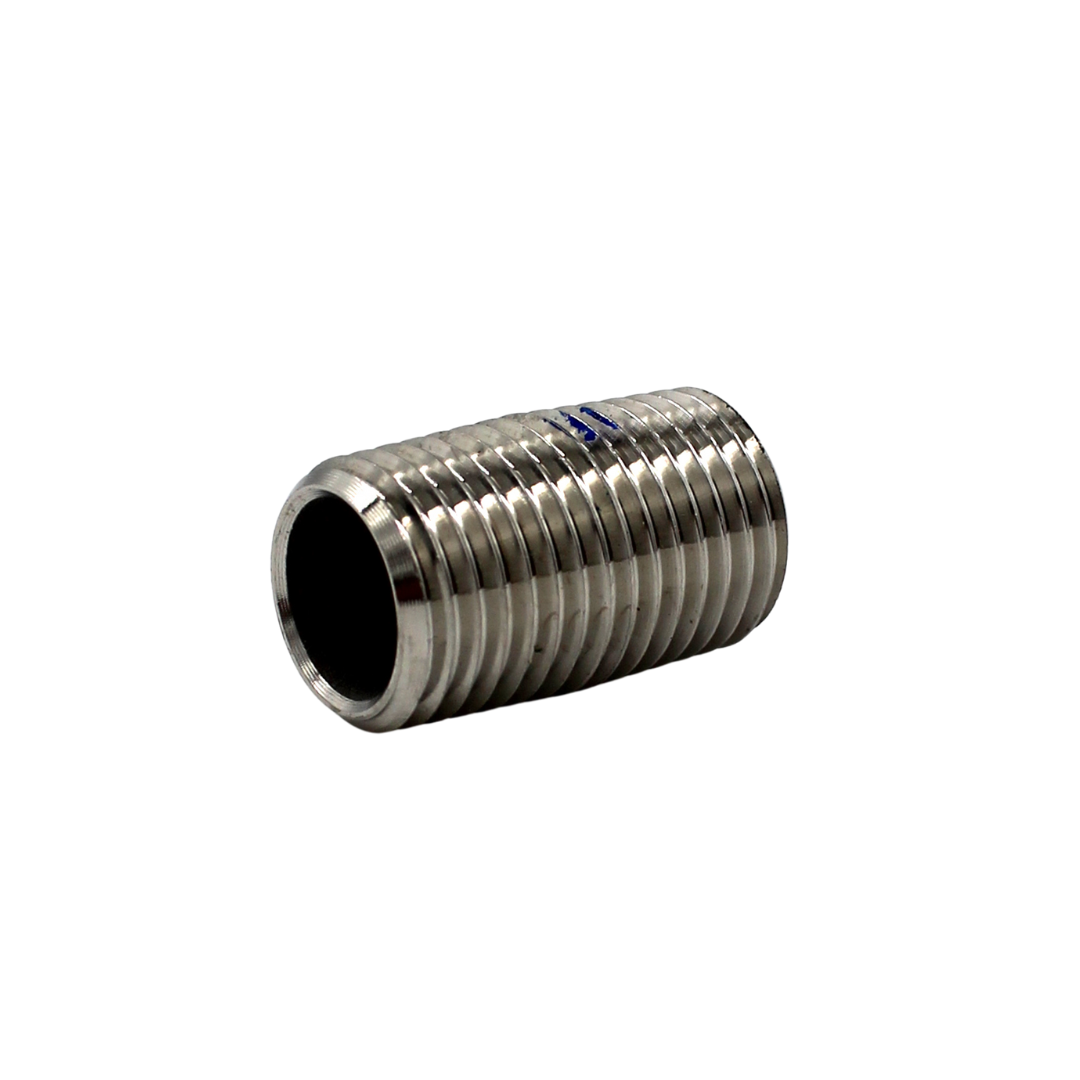 1/4 NPT Fully Threaded Nipple