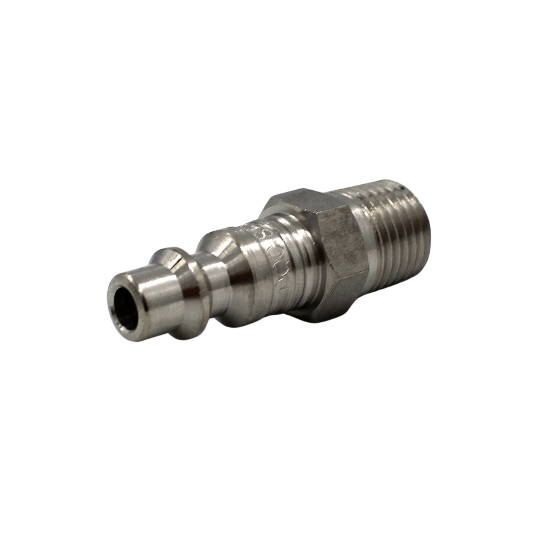 1/4 inch NPT Male to Quick Coupler Plug